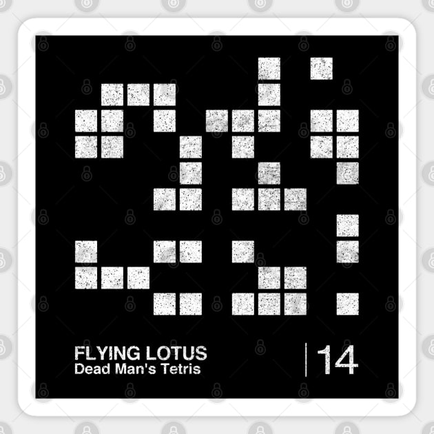 Flying Lotus / Minimalist Graphic Artwork Design Magnet by saudade